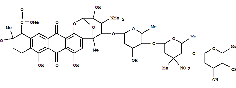 Structure of cororubicin