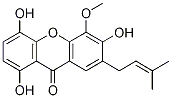Structure of 1,4,6-Trihydroxy-5-methoxy-7-prenylxanthone