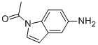 Structure of 1-(5-amino-1H-indol-1-yl)ethanone