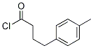 Structure of Benzenebutanoyl chloride, 4-methyl-