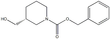 Structure of (R)-1-Cbz-3-(hydroxyMethyl)piperidine