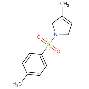 Structure of 1H-Pyrrole, 2,5-dihydro-3-methyl-1-[(4-methylphenyl)sulfonyl]-
