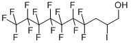 2-IODO-1H,1H,2H,3H,3H-PERFLUORODECAN-1-OL结构式
