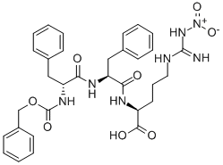 Structure of Z-D-PHENYLALANYL-L-PHENYLALANYL-L-NITROARGININE