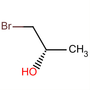 Structure of 2-Propanol, 1-bromo-, (2S)-