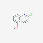 2-Chloro-5-methoxyquinoline结构式