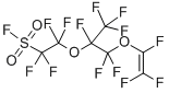 Structure of Perfluoro(4-methyl-3,6-dioxaoct-7-ene)sulfonyl fluoride