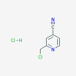Structure of 2-(Chloromethyl)isonicotinonitrile hydrochloride
