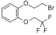 2-[2-(2,2,2-三氟乙氧基)苯氧基]乙基溴结构式