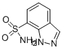 Structure of 1H-indazole-7-sulfonamide