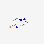 Structure of 5-Bromo-2-methylpyrazolo[1,5-a]pyrimidine