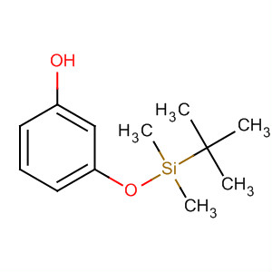 Structure of Phenol, 3-[[(1,1-dimethylethyl)dimethylsilyl]oxy]-
