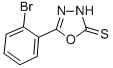 Structure of 5-(2-BROMOPHENYL)-1,3,4-OXADIAZOLE-2(3H)-THIONE