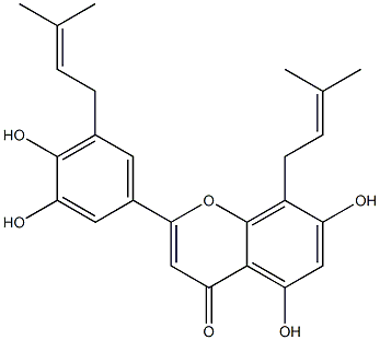 Structure of EpiMedokoreanin B
