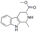 Structure of 2,3,4,9-Tetrahydro-1-methyl-1H-pyrido[3,4-b]indole-3-carboxylic acid methyl ester