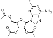 Structure of 2-Fluoro-9-β-D-(2,3,5-tri-O-
acetyl arabinofuranosyl)-adenine