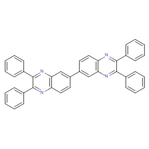 6,6'-Biquinoxaline, 2,2',3,3'-tetraphenyl-结构式