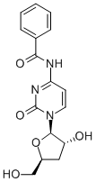 Structure of N4-BENZOYL-3'-DEOXYCYTIDINE