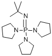 Structure of tert-Butyliminotris(pyrrolidino)phosphorane