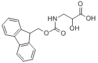 Structure of FMOC-DL-ISOSER-OH