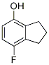 Structure of 1H-Inden-4-ol,7-fluoro-2,3-dihydro-