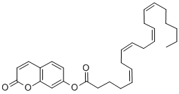 Structure of ARACHIDONATE 2-OXO-2H-1-BENZOPYRAN-7-YL ESTER