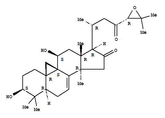 Structure of (-)-Cimicidanol