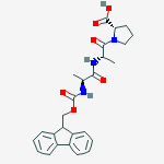 Structure of FMOC-ALA-ALA-PRO-OH