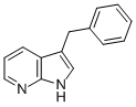 Structure of 1H-Pyrrolo[2,3-b]pyridine, 3-(phenylmethyl)-