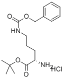Structure of H-ORN(Z)-OTBU HCL