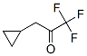 Structure of 2-Propanone,  3-cyclopropyl-1,1,1-trifluoro-