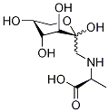 Structure of Fructose-alanine (mixture of diastereomers)
