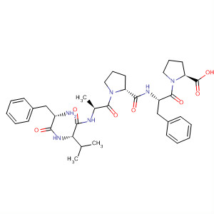 Structure of L-Proline, L-phenylalanyl-L-valyl-L-alanyl-L-prolyl-L-phenylalanyl-