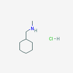 N-(Cyclohexylmethyl)-N-Methylamine Hydrochloride结构式