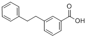 Structure of BENZOIC ACID,3-(2-PHENYLETHYL)-
