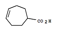 cyclohept-4-ene-1-carboxylic acid结构式