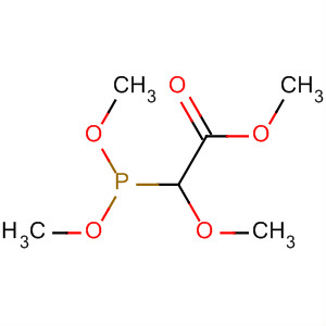 Structure of Trimethyl methoxyphosphonoacetate