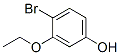 Structure of Phenol,4-bromo-3-ethoxy-