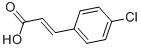 Structure of 4-Chlorocinnamic acid