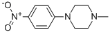 Structure of 1-METHYL-4-(4-NITROPHENYL)PIPERAZINE