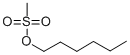 Structure of n-Hexylmesylate, 98 %