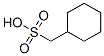 CYCLOHEXYLMETHANESULPHONATE结构式