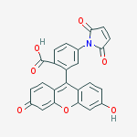 Structure of FLUORESCEIN 6-MALEIMIDE