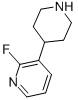 4-(2-Fluoro-3-pyridyl)piperidine结构式