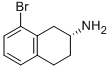 Structure of (R)-8-BROMO-2-AMINOTETRALIN