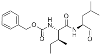 Structure of Z-ILE-LEU-ALDEHYDE