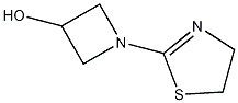 3-羟基-1-(1,3-噻唑-2-基)氮杂丁烷结构式