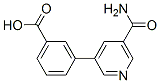 Structure of 3-(4-(Carboxypyridin-3-yl)benzoic acid