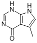 Structure of 4H-PYRROLO[2,3-D]PYRIMIDIN-4-ONE,1,7-DIHYDRO-5-METHYL-