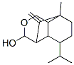 Octahydro-8-methyl-9-methylene-5-isopropyl-4,8-methano-1H-2-benzopyran-3-ol结构式